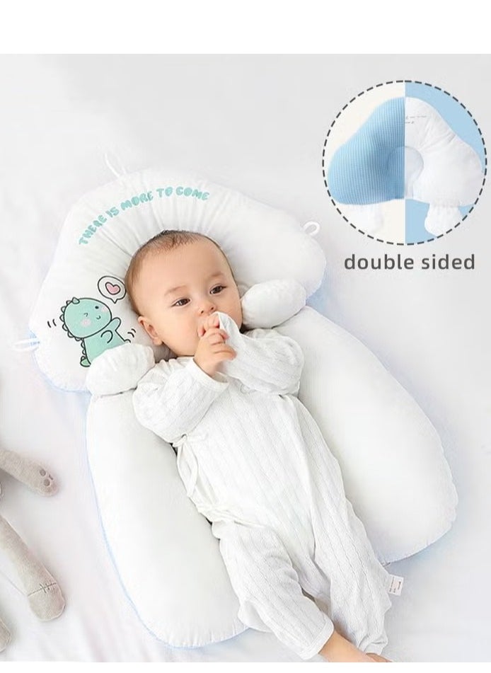 MIXDE Baby Newborn Nursing Sleeping Pillow Anti-Startle Toddler Boys and Girls Comfortable Lightweight Shaping Pillows for Kids Infant  - Image 1