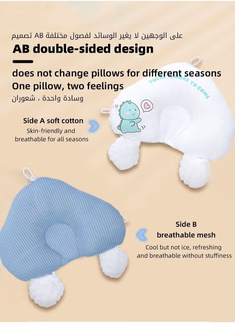 MIXDE Baby Newborn Nursing Sleeping Pillow Anti-Startle Toddler Boys and Girls Comfortable Lightweight Shaping Pillows for Kids Infant  - Image 2