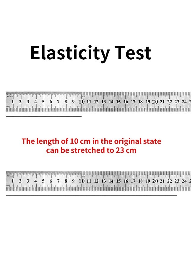 Elastic String, Bracelet Rope, 2 Rolls 1.2MM Elastic String for Bracelets Making, Nylon Beading Cord Elastic String, for Crafting Bracelet Necklace Jewelry Making (Black and White) - Image 3