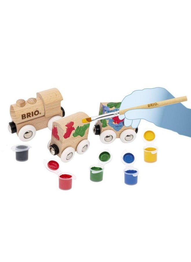 Brio BRIO - 36006 Paint Train | Wooden DIY Customisable Toy Train for Kids Aged 5 Years Up  - Image 5
