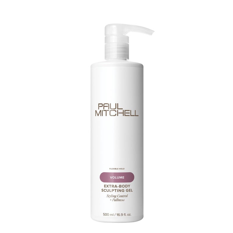 Paul Mitchell Extra-Body Sculpting Gel, Adds Fullness + Styling Control, For Fine Hair, 16.9 fl.oz - Image 1