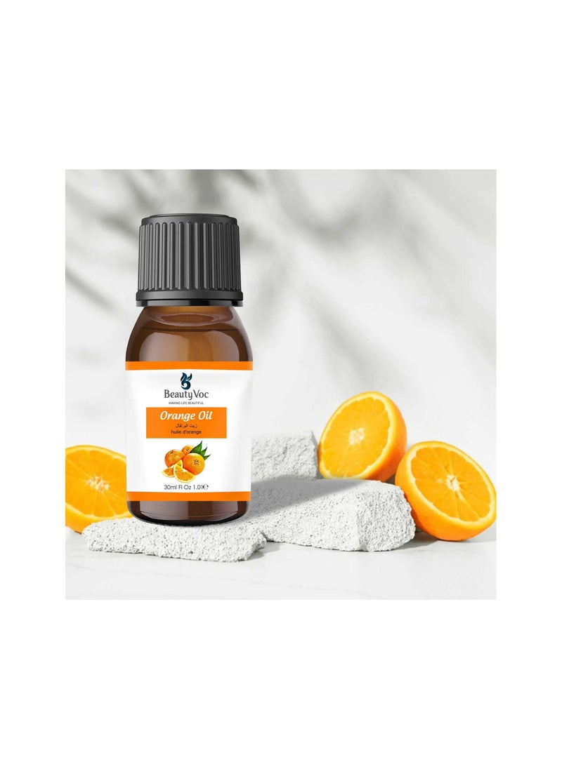 BEAUTY VOC Orange Oil Extracted from the Finest Oranges with Invigorating Aroma for Beauty and Wellness for Revitalizing Skin, Uplift Mood, and Induce Relaxation, 30ml  - Image 3
