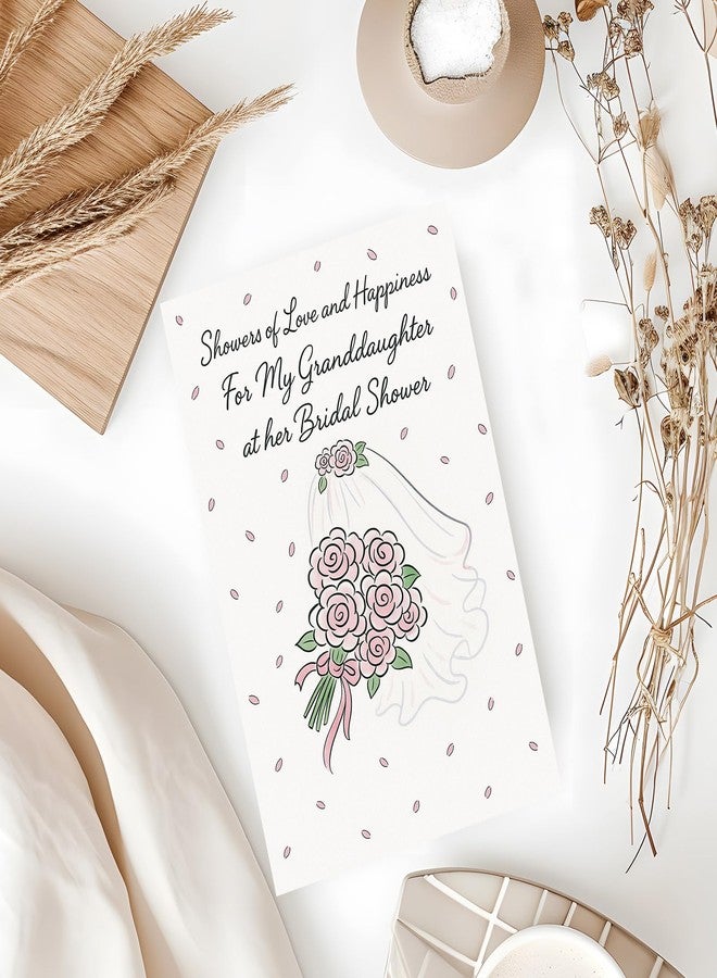 ICOOLYI – Bridal Shower Card and Gift for Granddaughter – Elegant and Sentimental Keepsake for Bride-to-Be – Thoughtful Gift from Grandma or Grandpa - Image 5
