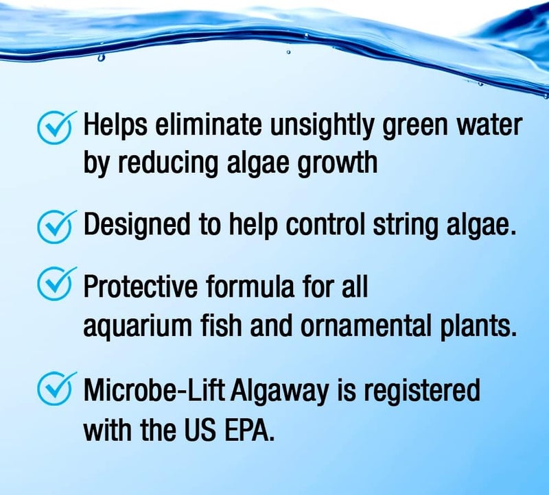 Microbe Lift Microbe-Lift Algaway 5.4 Liquid Algae Control for Fresh and Saltwater Aquariums - Image 5