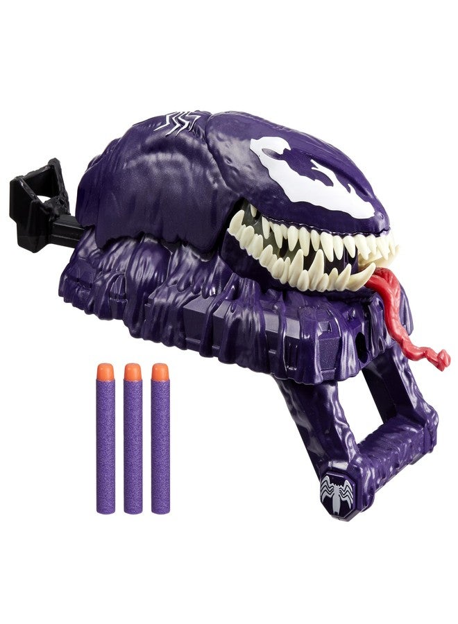 Marvel Spider-Man VenomVersus Marvel’s Venom Strike Blaster, NERF Spider-Man Toy, Super Hero Toys for Kids Ages 5+ - Image 1