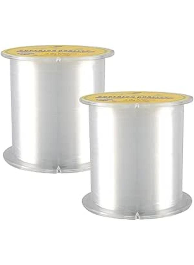 Nylon Monofilament Fishing Line 500M Invisible High Tensile Strength for Sea Casting - Image 1