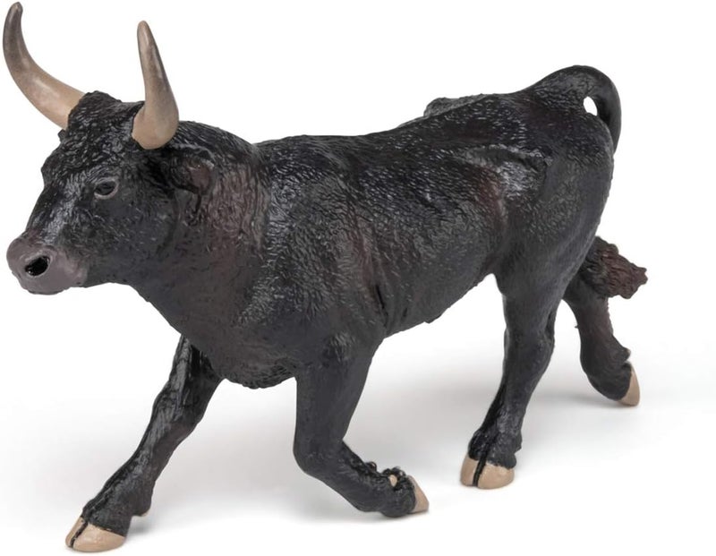 Papo HandPainted  Figurine Farmyard Friends Camargue Bull 51182  Collectible  for Children  Suitable for Boys and Girls  from 3 Years Old - Image 5