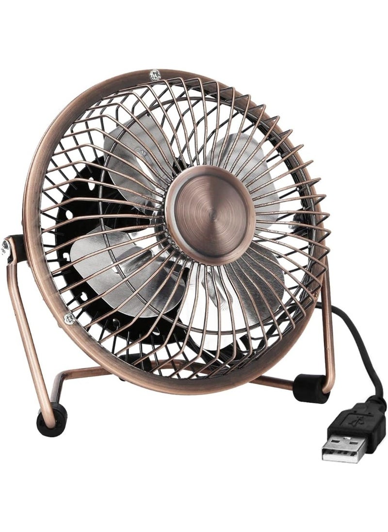 Generic Portable Mini USB Fan – Quiet Desktop Cooling – Rotating Design –  for Office & Computer Use  - Image 1