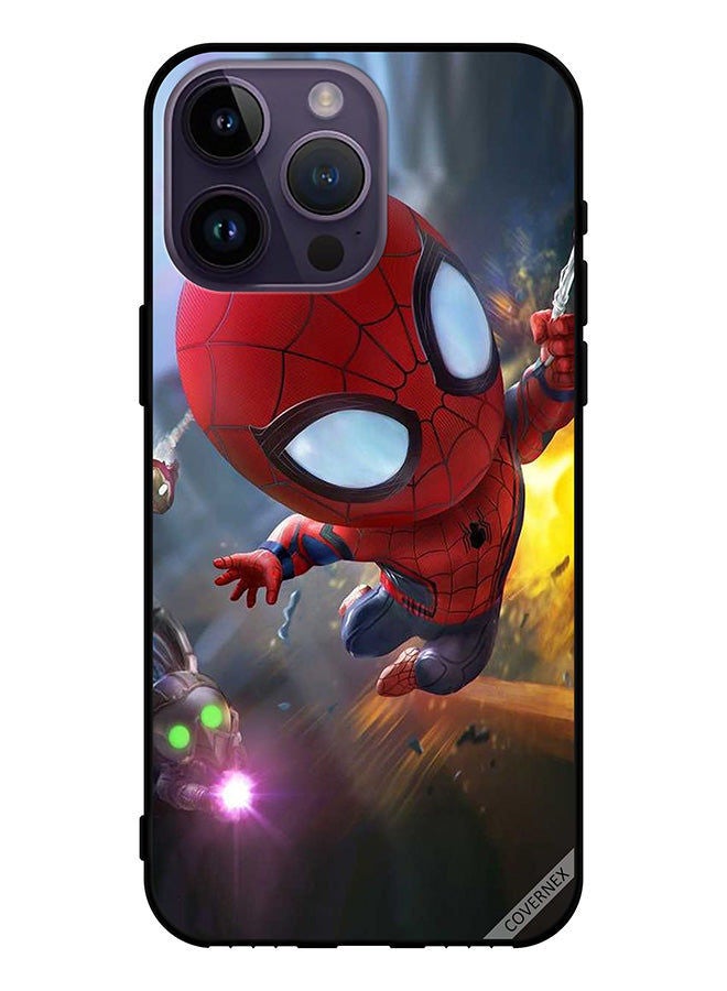 Covernex Protective Case Cover For Apple iPhone 14 Pro Max Baby Spiderman In Action - Image 1