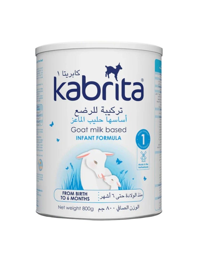 كابريتا Kabrita 1 Goat Milk Infant Formula, 800g (0-6 Months) - Image 1