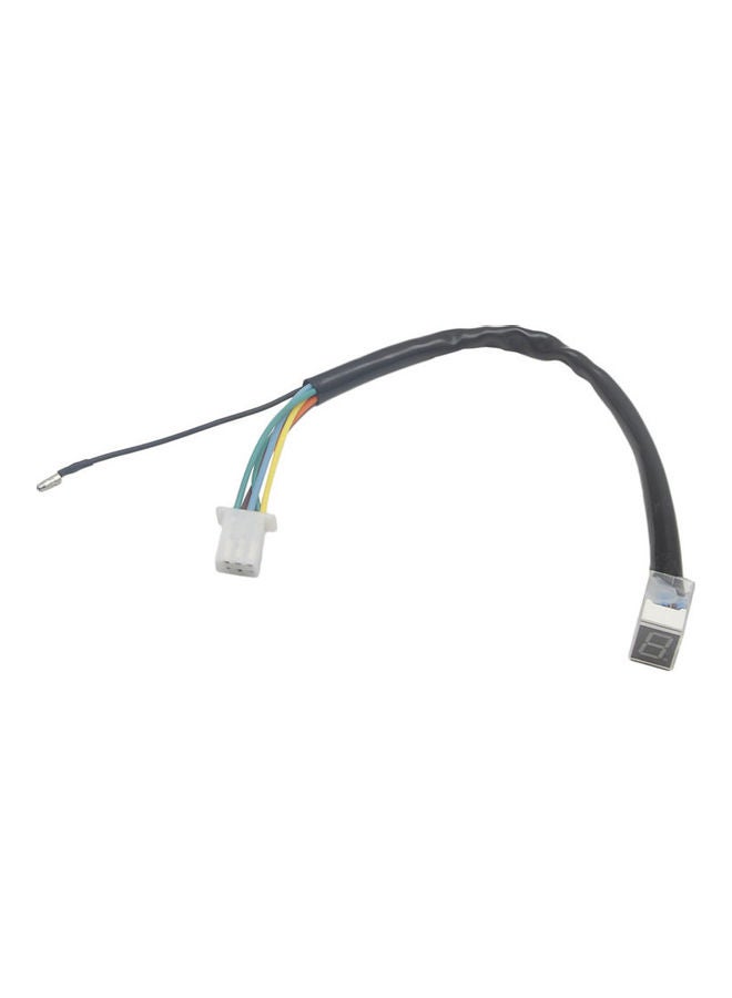 NIBEMINENT LED Universal Digital Gear Indicator Motorcycle Display Shift Lever Sensor - Image 3