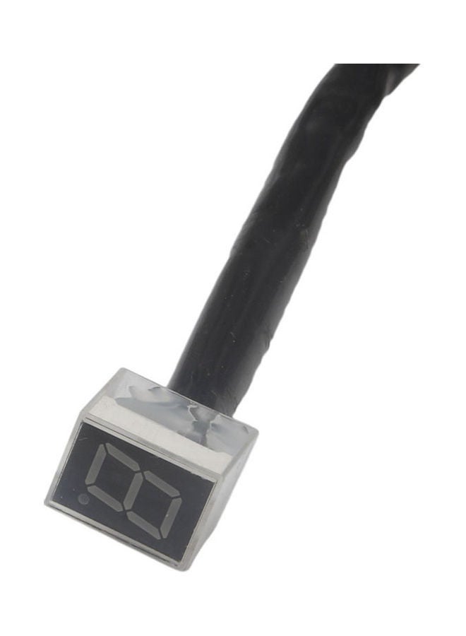 NIBEMINENT LED Universal Digital Gear Indicator Motorcycle Display Shift Lever Sensor - Image 4