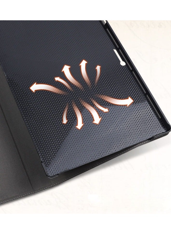 Case Compatible with Microsoft Surface Pro 11 (2024) 13-inch,Multi-Angle Protective Cover with Pen Holder Fits Keyboard and Kickstand for Surface Pro 11 - Image 2