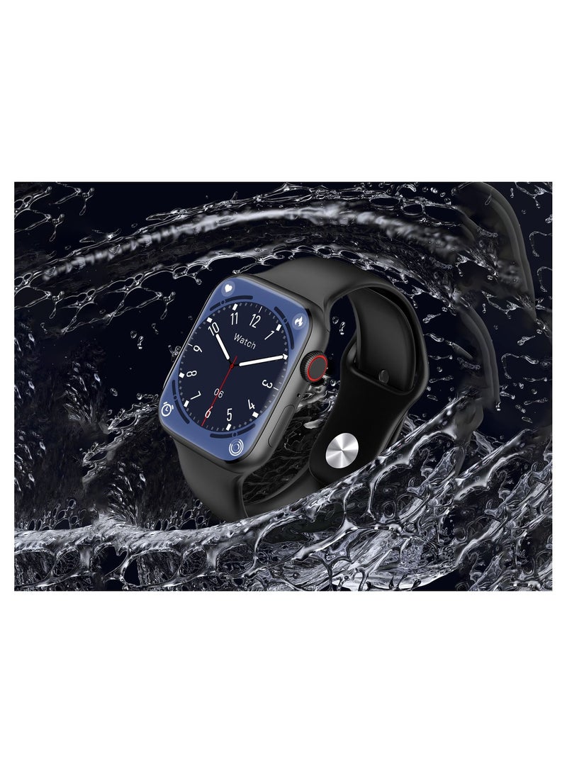 Levore Built-In Stereo Speaker Heart Rate Detection Blood Pressure Test Sleep Monitoring Black - Image 2