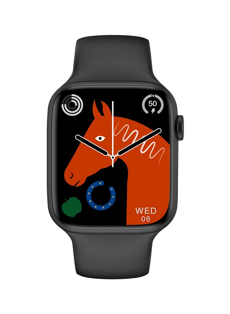 Levore Built-In Stereo Speaker Heart Rate Detection Blood Pressure Test Sleep Monitoring Black - Image 1