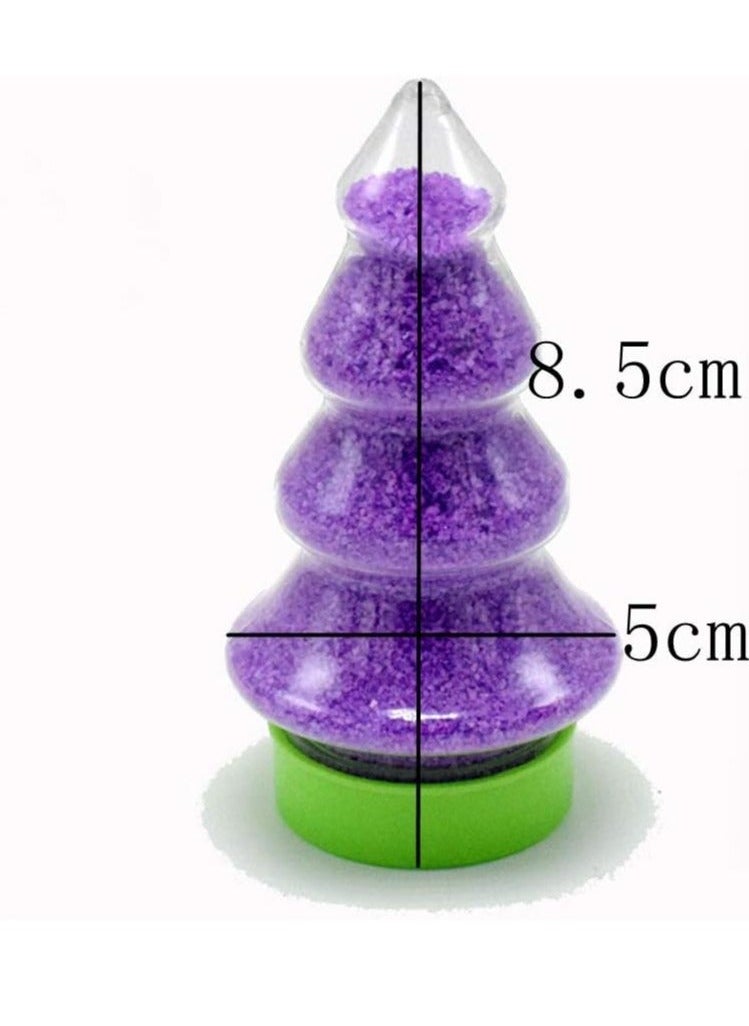 Beauenty - 6 Pack Colorful Magic Sand - Space Sand Hydrophobic Sand Play Sand Colored Sand Toys Gifts for Kids,Stress Reliever, Learning Tool, Novelties, Party Favors - Image 1