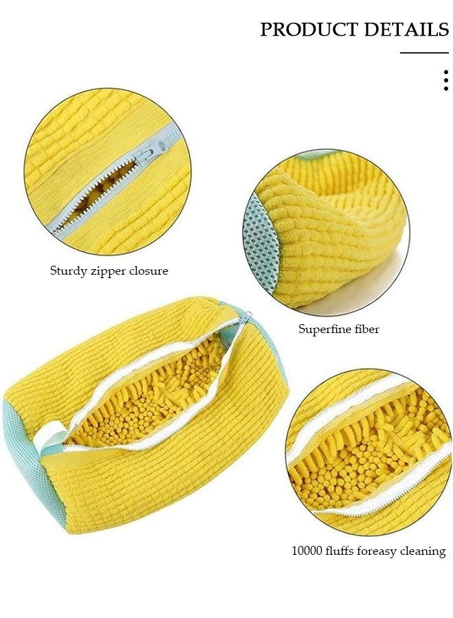 DUNISO Shoe Washing Bags,Laundry Shoe Bag For Washer And Dryer,Shoe Cleaning Bag for Washing Machine Protect Shoes Preserves Shape And Color,Reusable Shoe Cleaner Bag for All Shoe Types and Sizes - Image 3