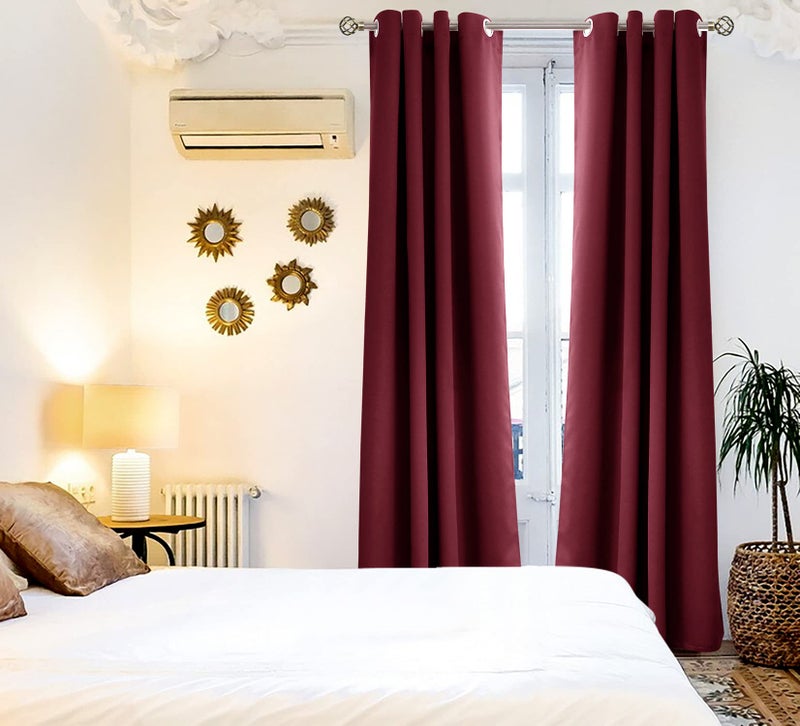 BGment الستائر التعتيم في غرفة النوم - الغرفة المعزولة الحرارية معزولة بالحرارة الستائر الغامق لمجموعة غرفة المعيش - Image 2
