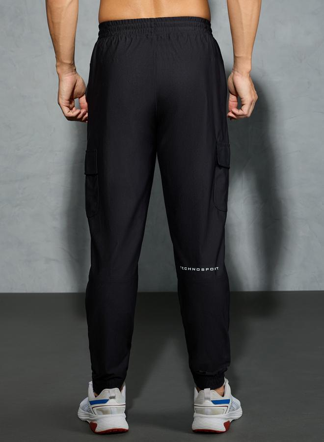 تكنوسبورت بنطلون رياضي كارغو بقصة عادية برباط من تكنوسبورت - Image 5