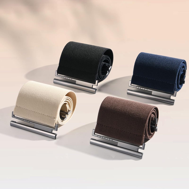 TOURZOO Elastic Belt for Women Wide Waist Corset Belt Cinch Belt Vintage Stretchy Waistband for Dresses,Black,Small - Image 5