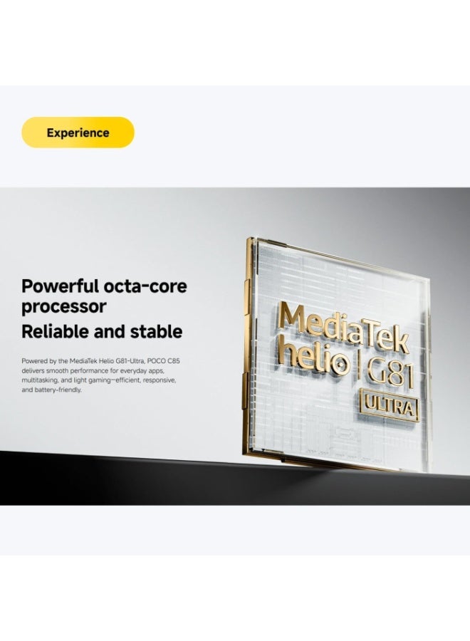 POCO C85 Black 8GB RAM 256GB ROM - Image 4