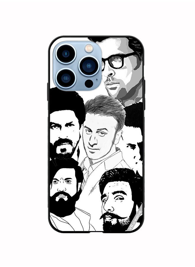 VR CREATIVE Protective Case Cover For Apple iPhone 14 Pro Bolyywood Actors Design Multicolour - Image 1