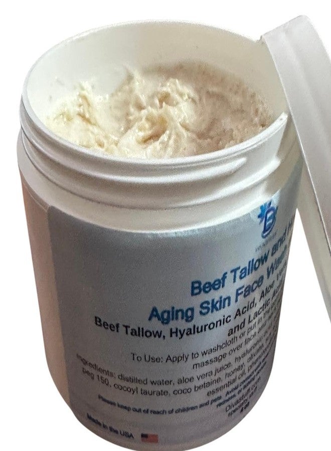 ديفا ستوف غسول ومقشر الوجه المضاد للشيخوخة من ديفا ستاف، مصنوع من دهن البقر والعسل - Image 1