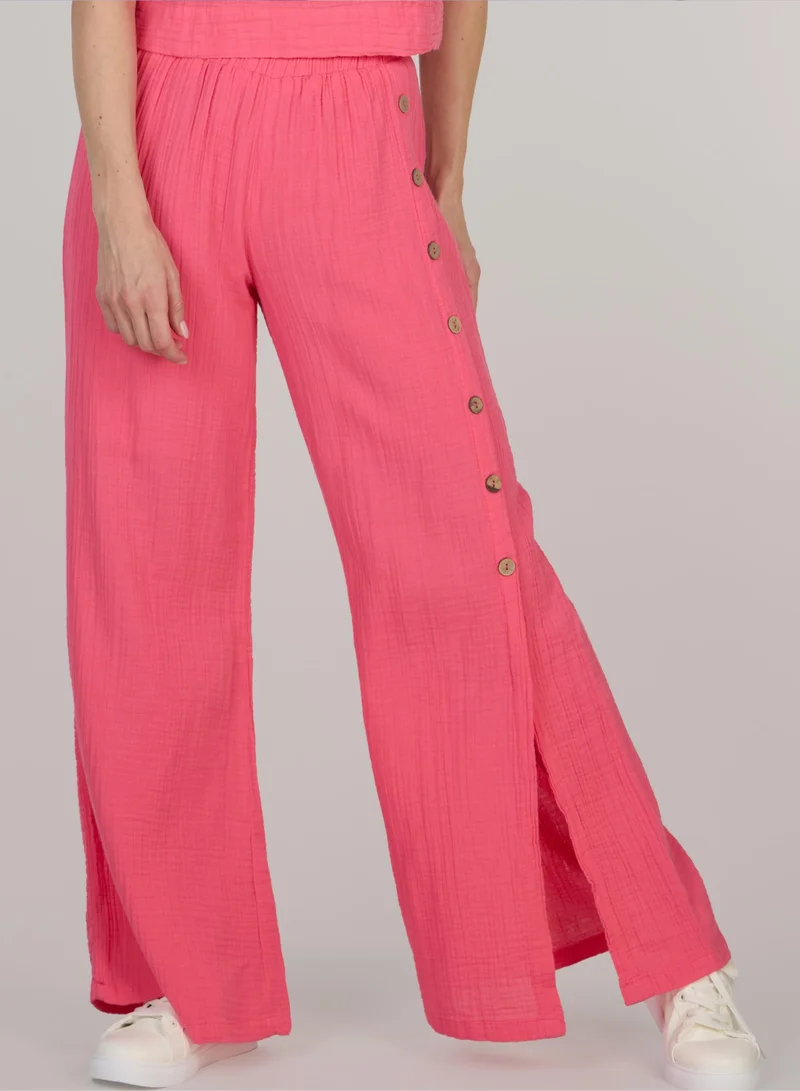 جاست نيتشر بنطال جيني مزدوج بإطلالة متألقة