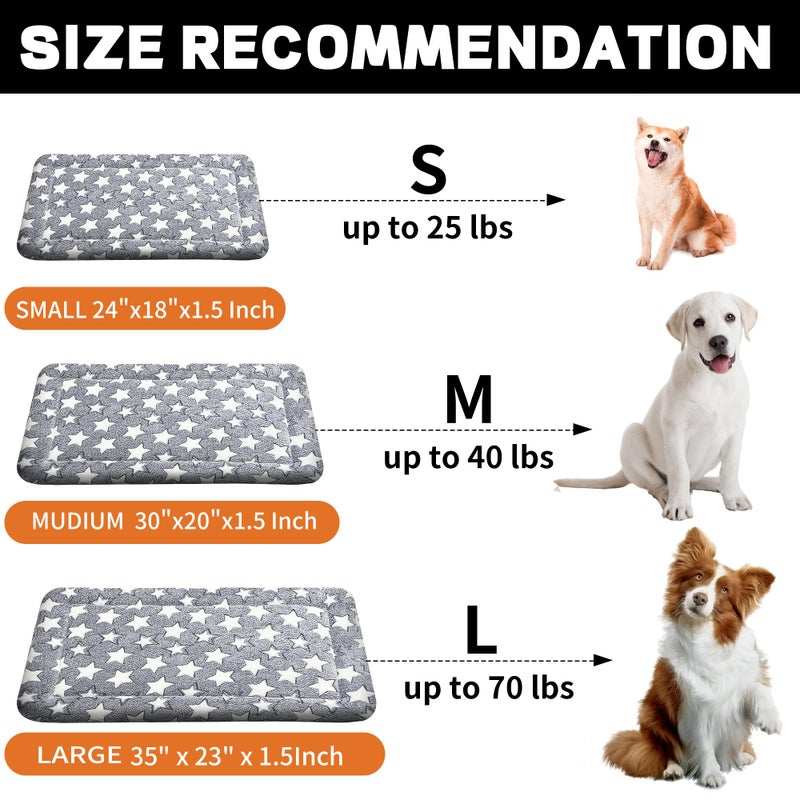 pobopobo Dog Bed Mat â€“ Soft & Comfortable Dog Kennel Pad for Crate â€“ Durable Crate Bed & Mat for Dogs & Cats â€“ Ideal for Crate, Kennel, and Home Use - Image 2