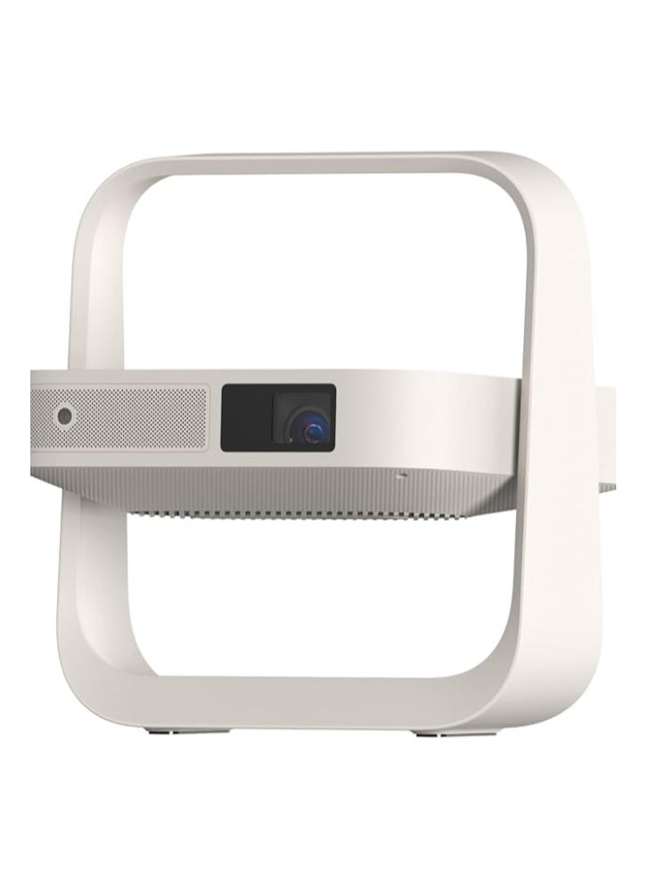 XGIMI ELFIN FLIP | Portable Projector, 1080P FHD Resolution, DLP Projector, Licensed Netflix, Build-in Adjustable Stand, Lightweight and Compact Design, 400 ISO Lumens, Screen Adaption, 2 x 3W Speakers  - Image 1