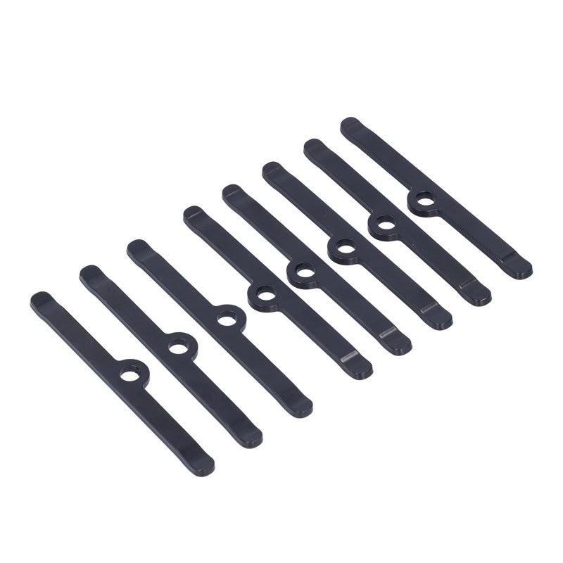 Aluminum Alloy Valve Cover Spreader Bars 8pcs 4-3/4in Replacement for Chevy SBC 283 305 327 350 383 400 Engines - Rustproof Bonnet Bolt Load Dispersal Hold Down Bars for Engine Gasket Seal - Image 4