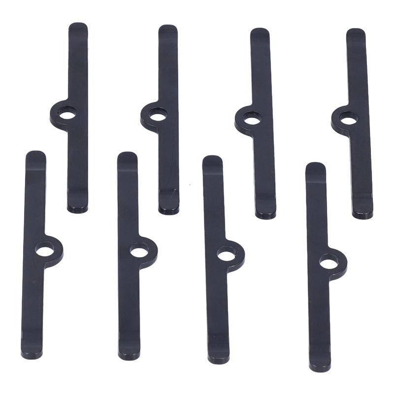 Aluminum Alloy Valve Cover Spreader Bars 8pcs 4-3/4in Replacement for Chevy SBC 283 305 327 350 383 400 Engines - Rustproof Bonnet Bolt Load Dispersal Hold Down Bars for Engine Gasket Seal - Image 1