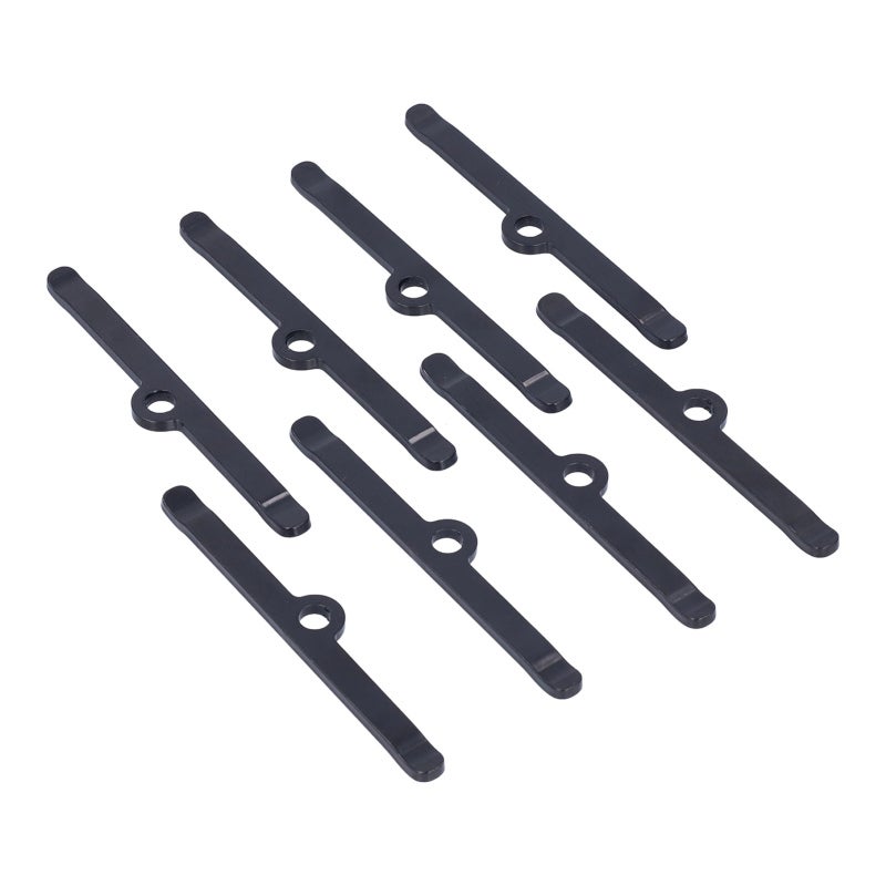 Aluminum Alloy Valve Cover Spreader Bars 8pcs 4-3/4in Replacement for Chevy SBC 283 305 327 350 383 400 Engines - Rustproof Bonnet Bolt Load Dispersal Hold Down Bars for Engine Gasket Seal - Image 3