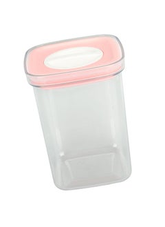 Thoraya Kitchen Food Storage Box Airtight Food Storage Container Sealed Transparent Tank with Lid for Mixed Grain Rice Pink 1300ml  - Image 5