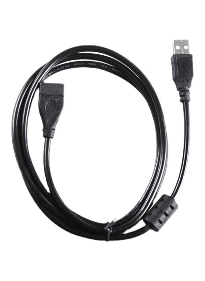 Generic 1.5 M 3 M Black A/F2.0usb Data Extension Cable Lengthened U Disk Mouse Male To Female All Copper Core-Color:1M Bare Wire Eight-character Tie-Length:Other  - Image 3
