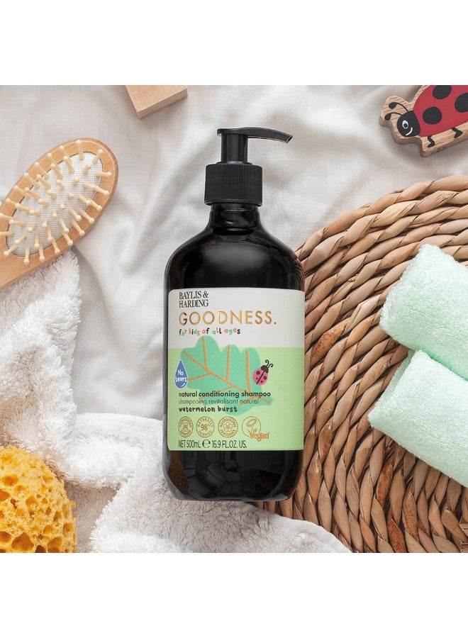 بايليس & هاردينج شامبو جودنس كيدز الطبيعي المرطب بنكهة البطيخ ٥٠٠ مل - Image 3