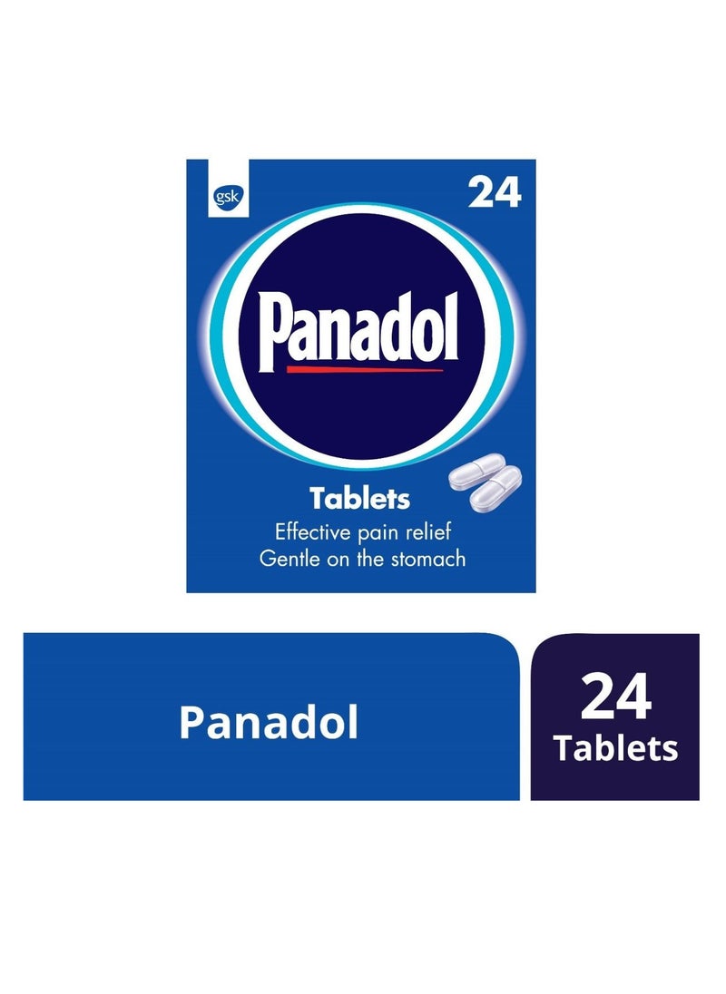 Panadol Pack Of 3 Panadol Blue Paracetamol 500 Mg 24 Tabs  - Image 3