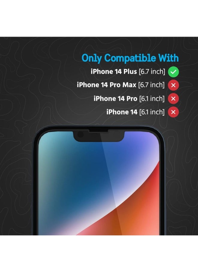 Ultra Rugged Screen Protector for iPhone 14 Plus - INTERCEPTOR Series - Ultra Glass