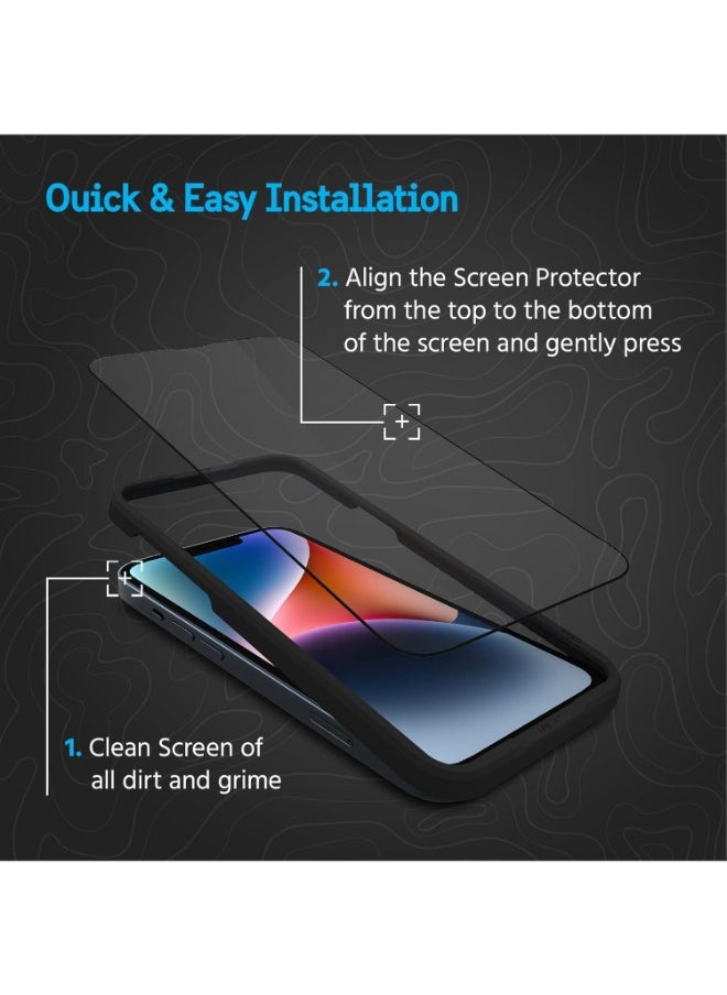 Ultra Rugged Screen Protector for iPhone 14 Plus - INTERCEPTOR Series - Ultra Glass