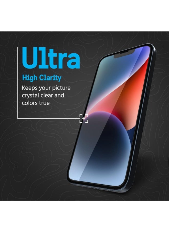 Ultra Rugged Screen Protector for iPhone 14 Plus - INTERCEPTOR Series - Ultra Glass