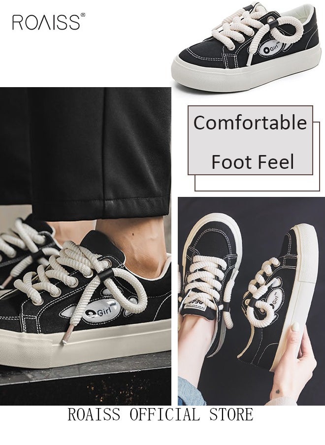 Women Casual Sneakers Versatile for Daily Use Flat and Comfortable Long Lace Design Lightweight and Breathable Non Slip Large Sole for Women - pzsku/ZB849C85692FAE039DE46Z/45/_/1722305411/fbc903ff-a7bb-4144-969b-003ca5f4afde