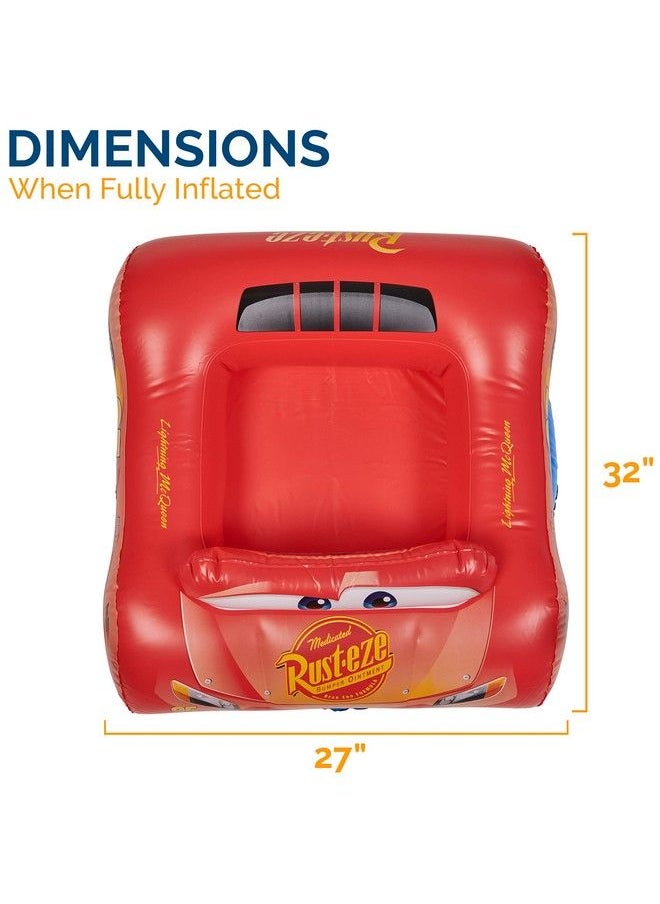 SwimWays Disney Pixar Cars Inflatable Water Boat Vehicle Inflatable Pool Floats And Kids Pool Toys Cars Pool Party Supplies For Kids Aged 3 & Up  - Image 4