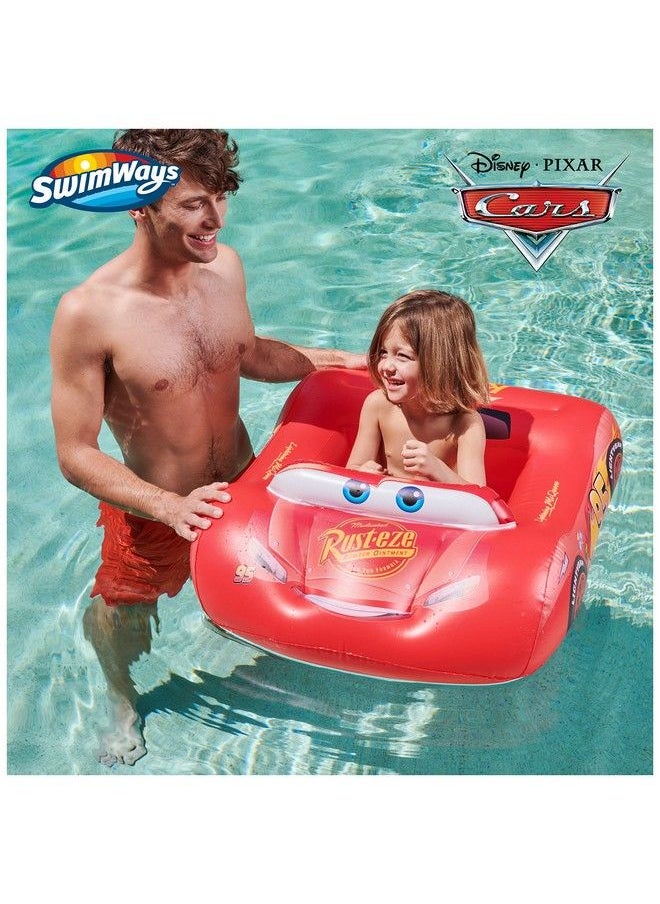 SwimWays Disney Pixar Cars Inflatable Water Boat Vehicle Inflatable Pool Floats And Kids Pool Toys Cars Pool Party Supplies For Kids Aged 3 & Up  - Image 3