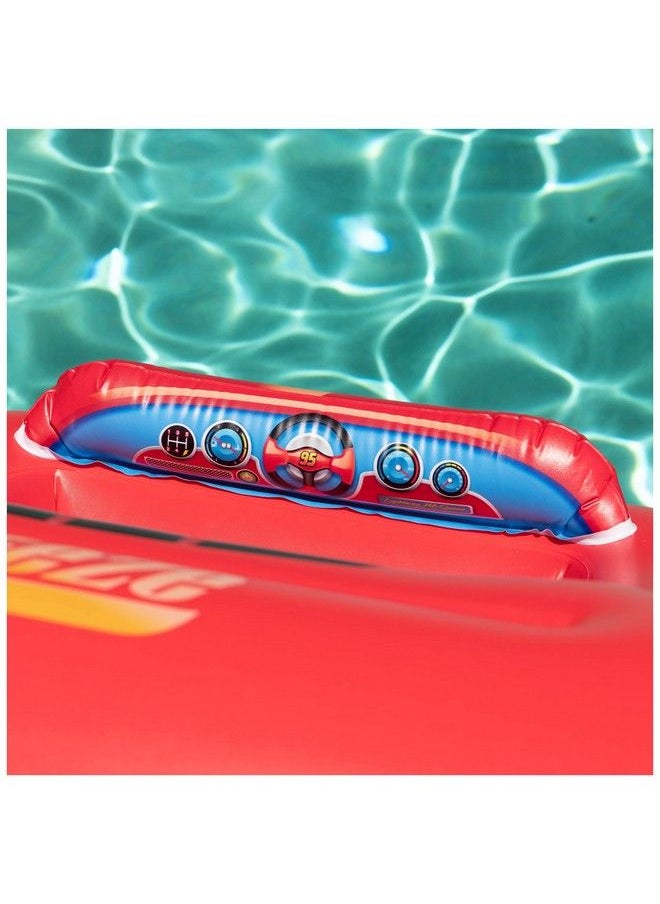 SwimWays Disney Pixar Cars Inflatable Water Boat Vehicle Inflatable Pool Floats And Kids Pool Toys Cars Pool Party Supplies For Kids Aged 3 & Up  - Image 5