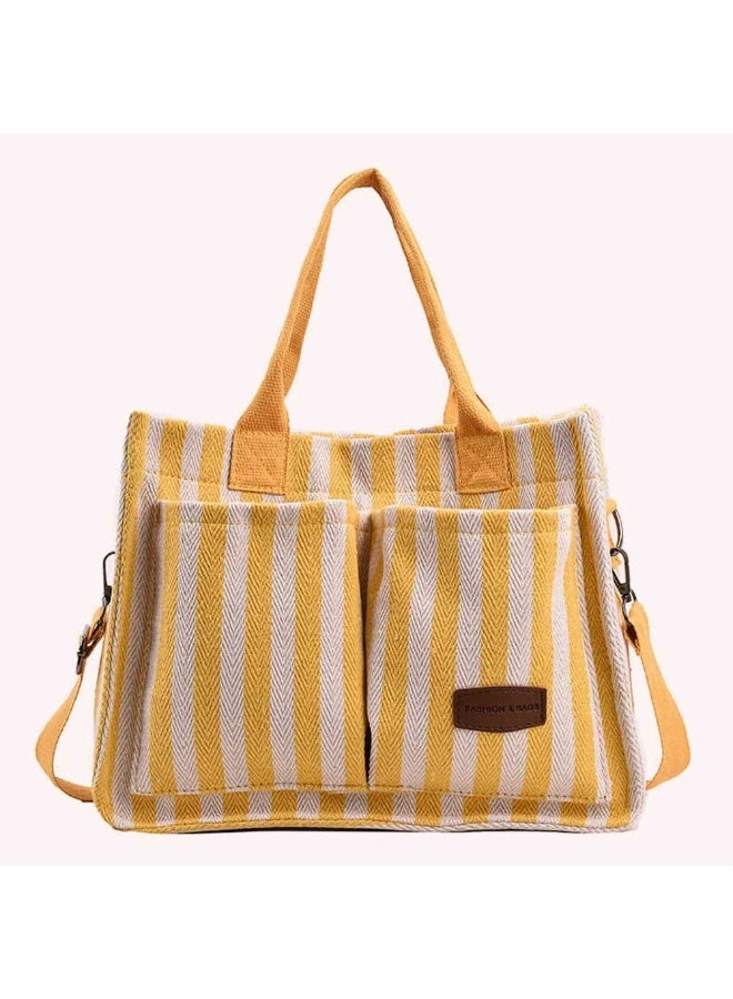 Shein Women's SHEIN Trend Shoulder Tote Bag Large Capacity Multi-purpose Messenger Bag, Perfect for School, Collage, Vacation, Beach & Daily Use  - Image 5