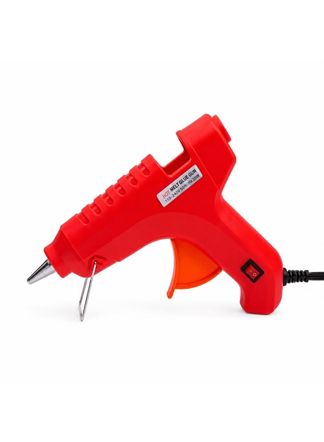 SW Model Hot Melt Glue Gun for Crafts and Office Use, Red