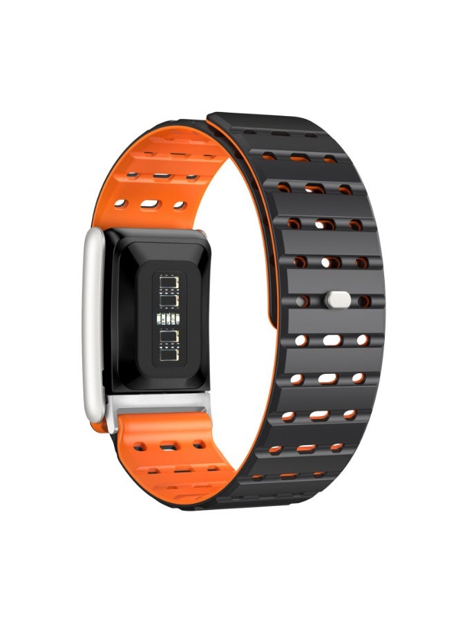 Newest Magnetic Whoop 5.0 One/Peak Band Silicone Replacement Wristband Compatible with Whoop Strap 5.0 One/Peak, Breathable, Sweatproof, Durable & Comfortable（Not for WHOOP 4.0/MG） - Image 2