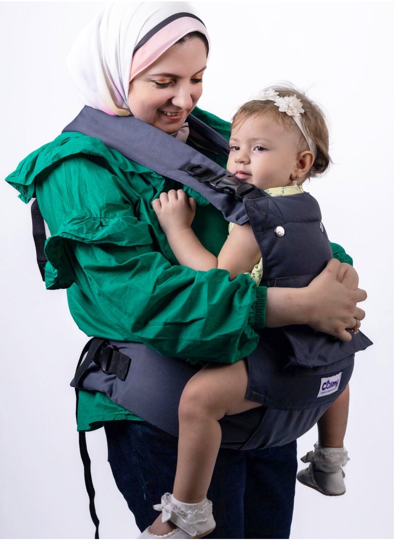 Calmy Click Baby Carrier (1 M To 3 Y)- M-Position- Grey - pzsku/ZB84A1FC9B10A066CE85EZ/45/_/1704446187/733357a2-a60b-4424-adcd-6daacf02dfd0