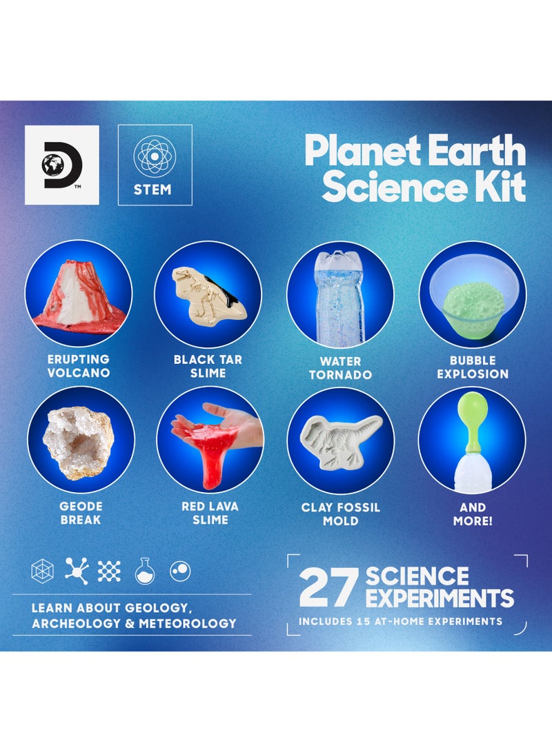 ديسكفري Discovery™ Planet Earth Science Kit, STEM Experiment Toy for 8+ Years - Image 2