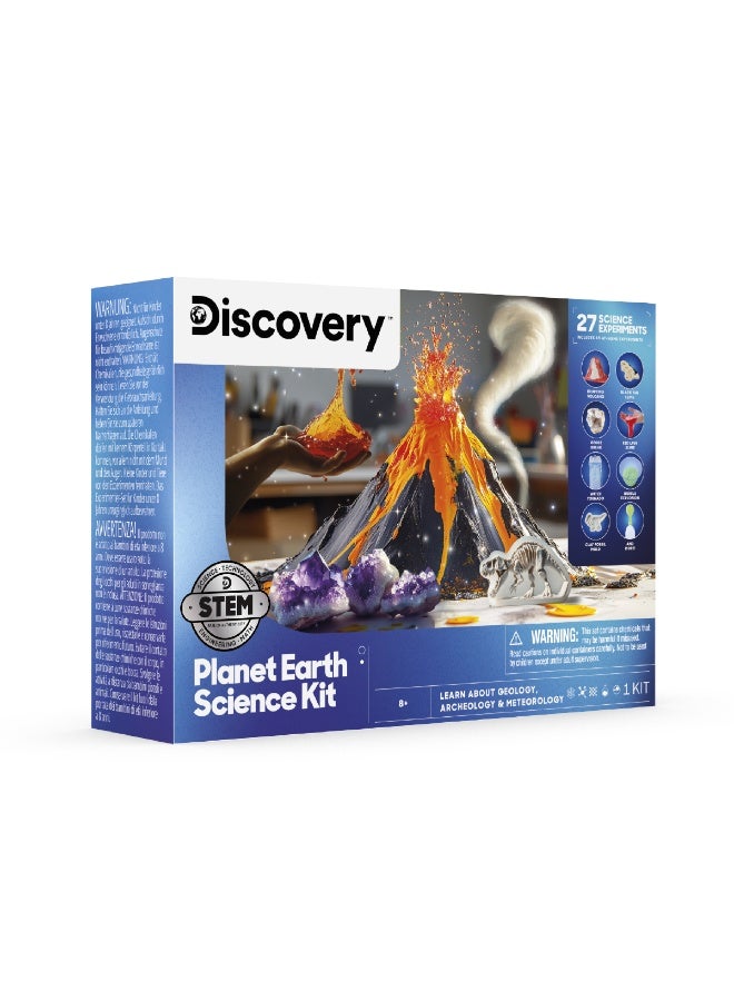 ديسكفري Discovery™ Planet Earth Science Kit, STEM Experiment Toy for 8+ Years - Image 1